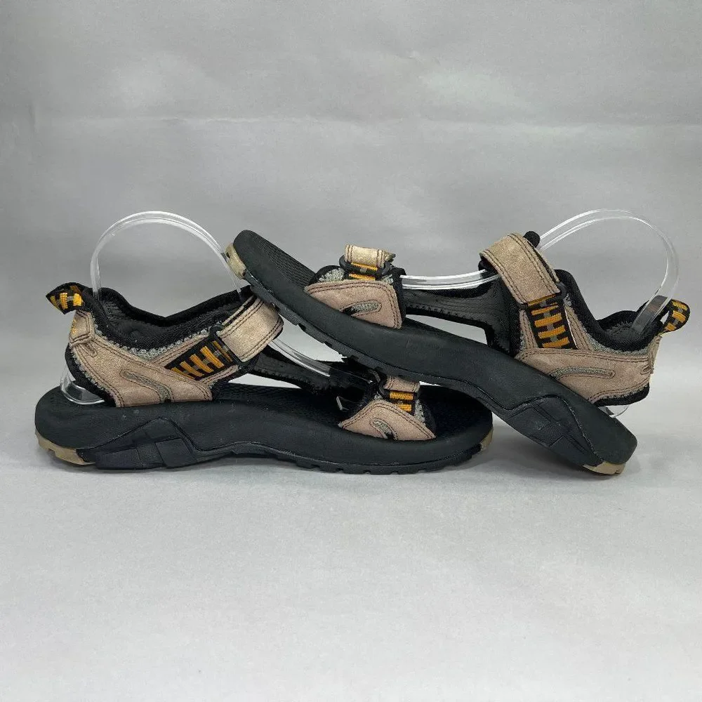 Teva XPD Spoiler II Sandals Men's Size 10 Tan Suede Outdoor Trail‎ Hiking Sport